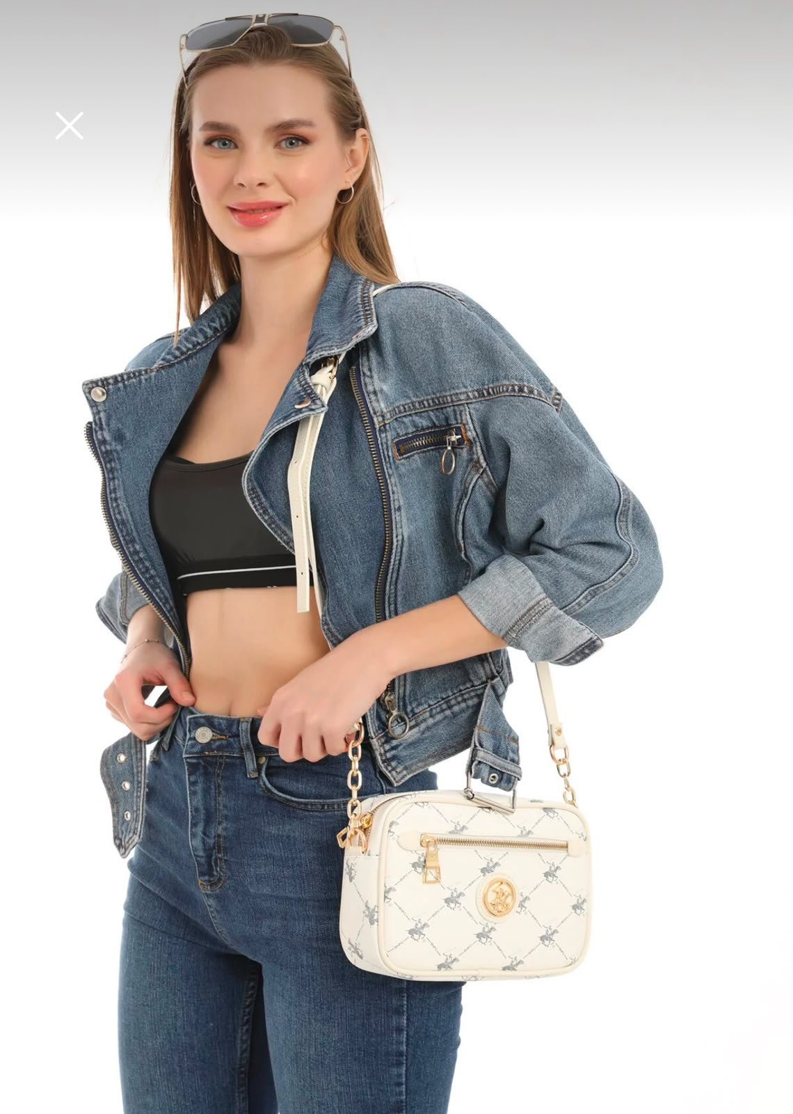 Beverly Hills Polo Club women's crossbody bag – Off-White شنطة Beverly Hills Polo Club حريمي كروس أوف وايت