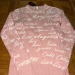 بلوفر Guess حريمي بينك – صورة حقيقية