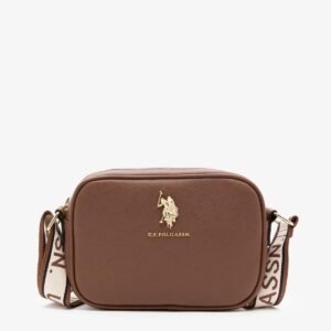 شنطة U.S. Polo Assn حريمي كروس بني