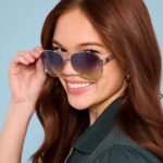 نضارة شمس U.S. Polo Assn حريمي – موديل 1 – أفياتور فضي