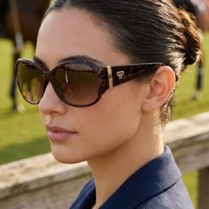 نضارة شمس U.S. Polo Assn حريمي – موديل 7 – أوفرسايز هافان